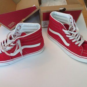 Vans size 8 woman's worn once